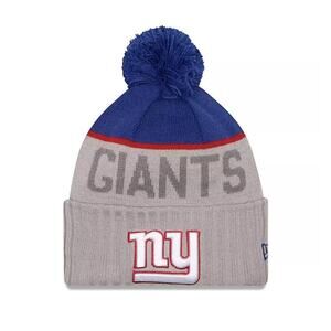 Rare Authentic New York Giants New Era NFL OnField Sideline Beanie‎ Knit Hat